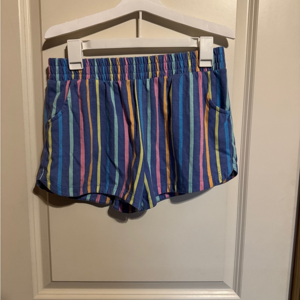 Wonder Nation Girls XXL (18) Colorful Striped Shorts‎